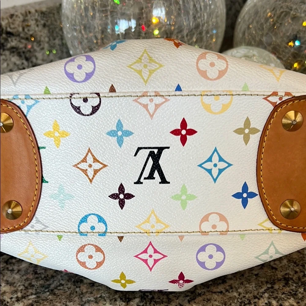Louis Vuitton Monogram Judy Takashi Mirakami PM Shoulder Bag